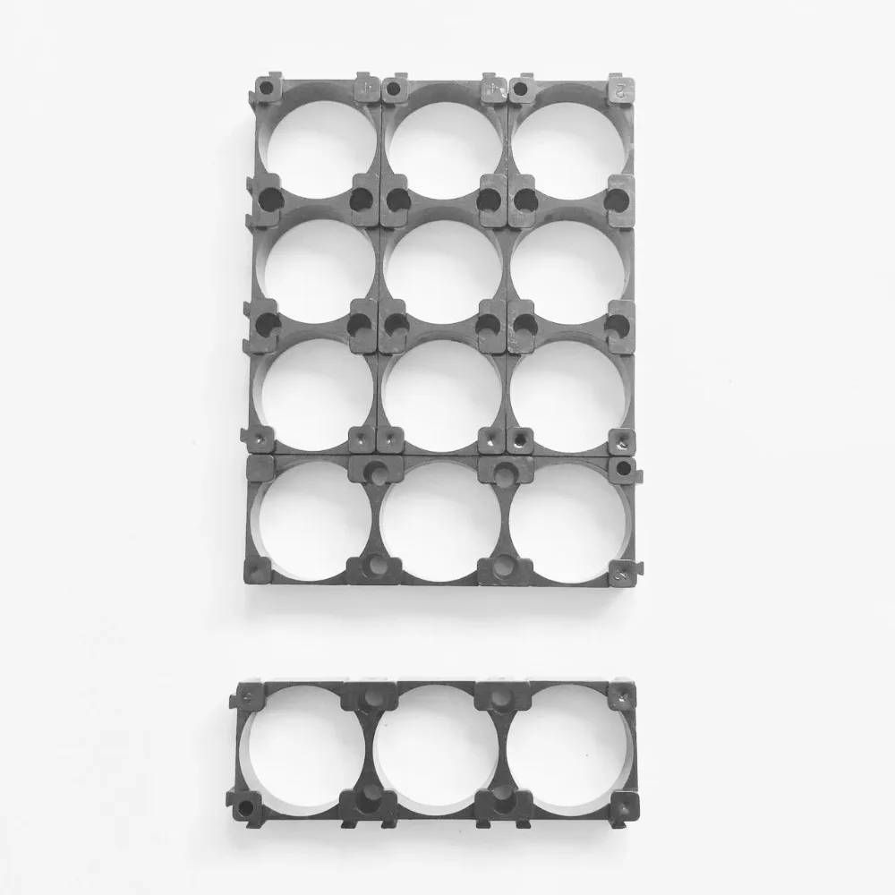 500pcs lot plastic 21700 battery holder 3P cylindrical battery holder for 21700 lithium ion battery pack