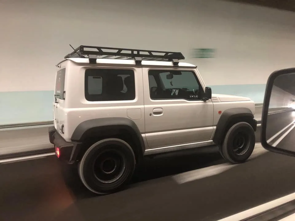 Jimny JB64/74 внедорожный автомобильный Стайлинг багажник на крышу