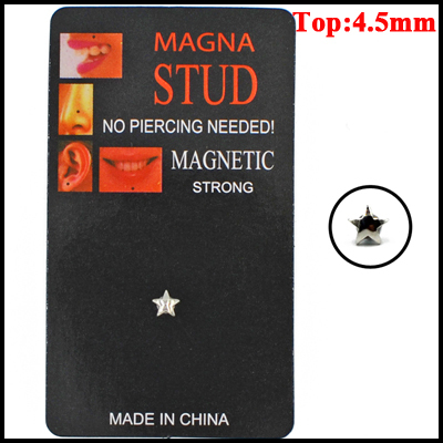 Designs  Fake Cheater Piercing Non Pierced Magnet Ear Lip Labret Nose Ring Stud Jewelry Magnetic Tunnel Plugs Earring