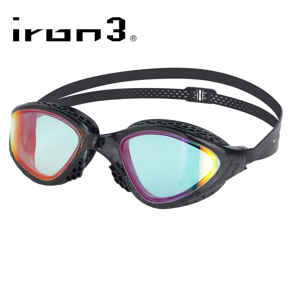 LANE4 iron3 производительность и фитнес плавать очки-гидродинамический дизайн, анти-туман УФ Защита для взрослых мужчин женщин VR-945