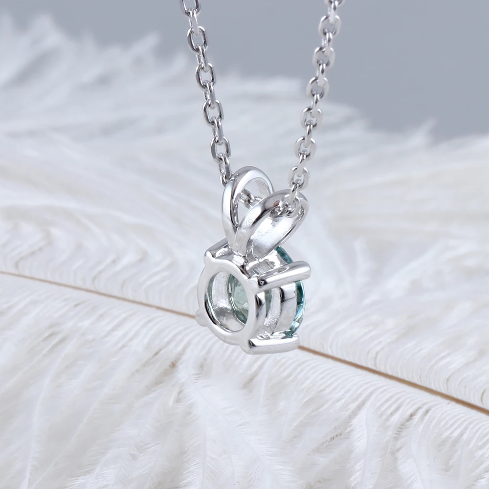 blue gemstone silver necklace (8)