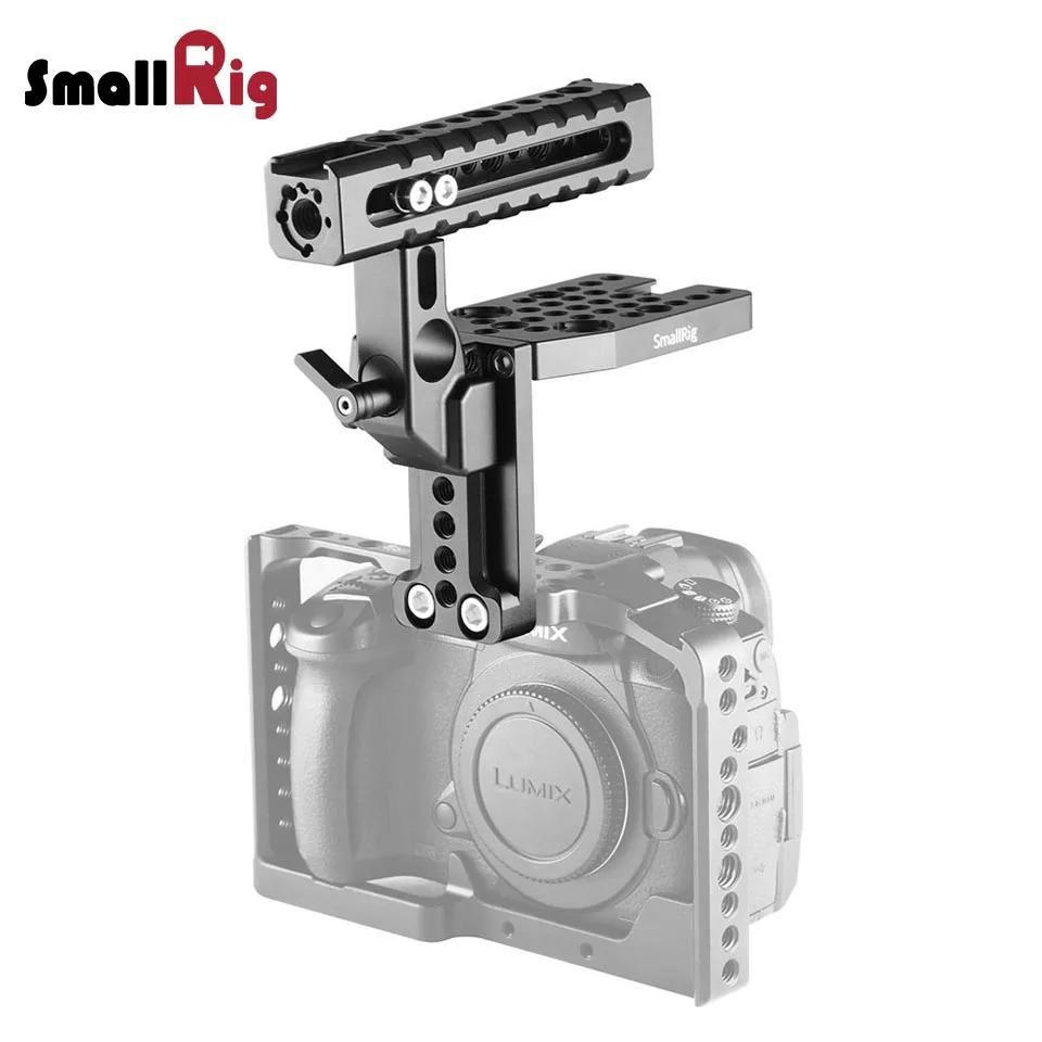 SmallRig Шлем Комплект для Panasonic Lumix GH5/GH5S DMW-XLR1 микрофонный адаптер клетка с Arri определения местоположения отверстия Холодный башмак крепление