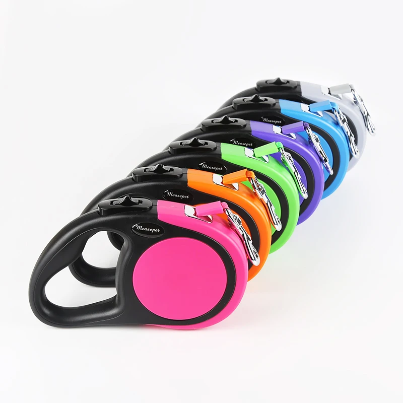 High Quality measepet 3M 5M Retractable ABS Nylon Medium Large Dog Pet Lead Leashes | Дом и сад
