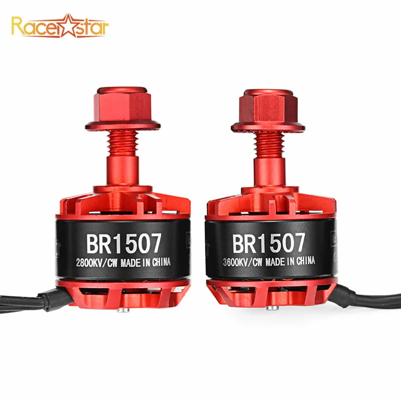 Racerstar Racing Edition 1507 BR1507 2800KV 3600KV 2-4S бесщеточный двигатель для моделей RC Мультикоптер рама пропеллер запасные части