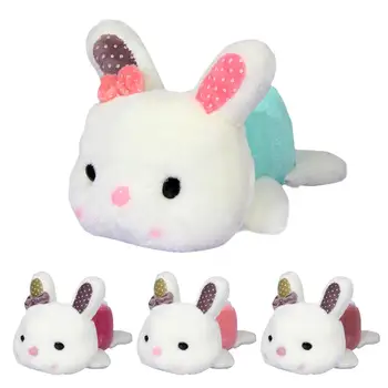

20cm Rabbit Stuffed Plush Toy Cute Baby Sleeping Smooth Doll Toy Kids Small Animals Stuffed Plush Toys Children Rabbit Pillow