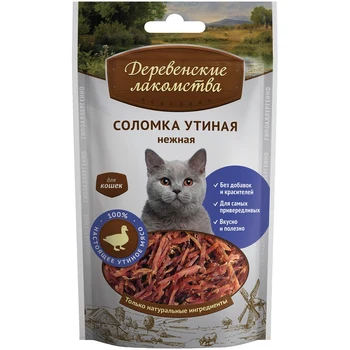 

Деревенские лакомства соломка утиная нежная (45 г.)