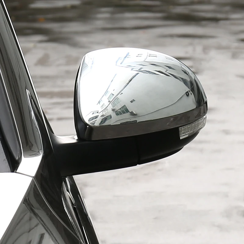Wing Mirror exterior durable modified automovil parts car styling sticker strip protecter mouldings FOR Volkswagen Tiguan