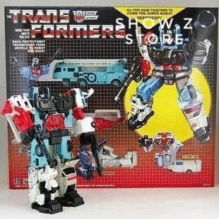 

[Show.Z Store]4th Party G1 Defensor Devastator 5 Figures Set Transformation Action Figure