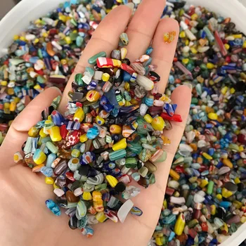 

500g Natural Mix Colours Stone Polished Gravel Rock Crystal Quartz Mineral Specimen Fish Tank Garden Flowerpot Decoration Stone