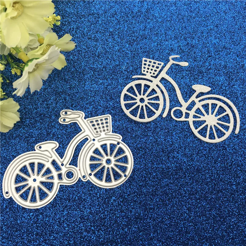 

Metal Cutting Dies cut Steel Bicycle Stencil for DIY Scrapbooking Album Embossing Paper Cards Deco Crafts Die