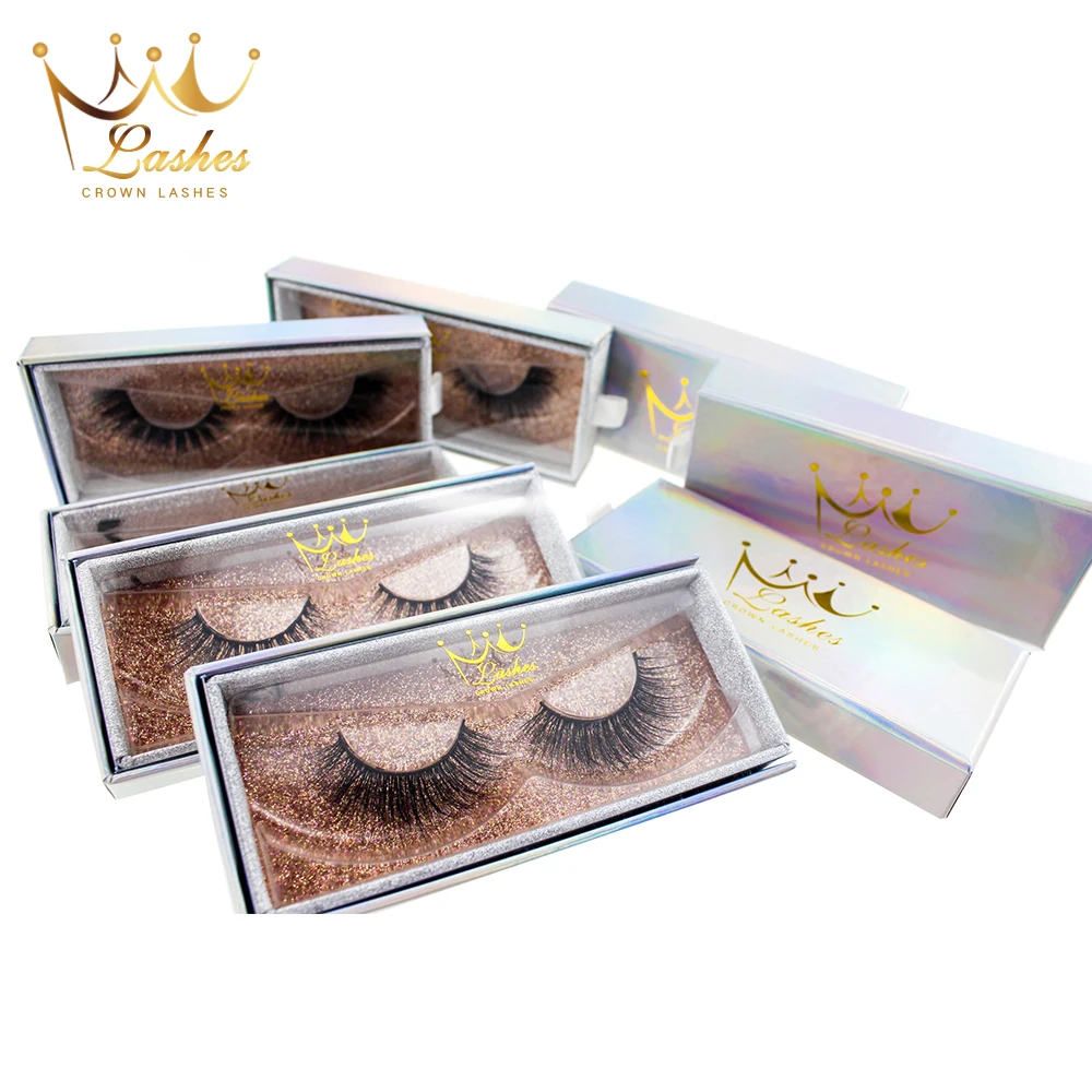 CrownLashes 6d 3d норковые накладные ресницы натуральные индивидуальные в