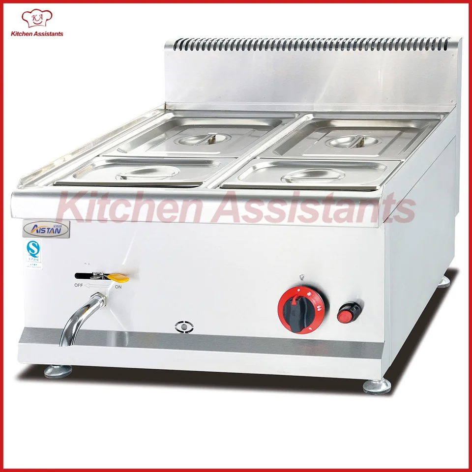 

GH584 counter top gas bain marie of catering equipment