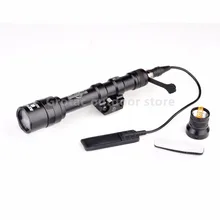 Красный лазер со светодиодом свет; SF; сезон осень-зима M600AA мини скаутский фонарик охотничье оружие огни EX 400