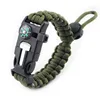 4 in 1 Tactical Survival Starter Whistle Compass Scraper Knife 1