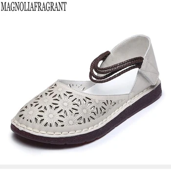 

Hollow Autumn women flats shoes platform sneakers shoes leather suede casual shoes slip on flats heels creepers moccasins c138