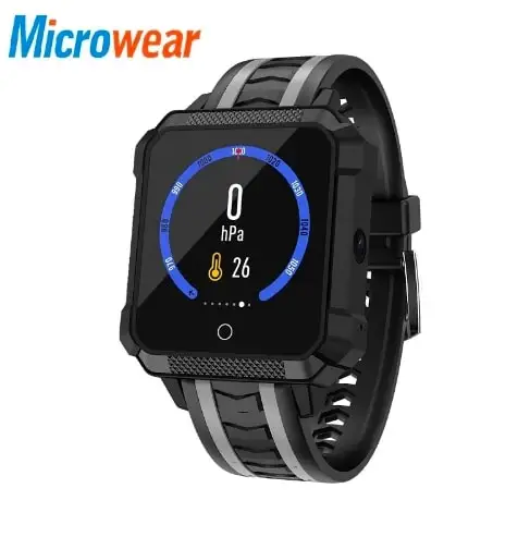 Microwear H7 Смарт часы мужские водонепроницаемые gps Android 4G IP68 Водонепроницаемые