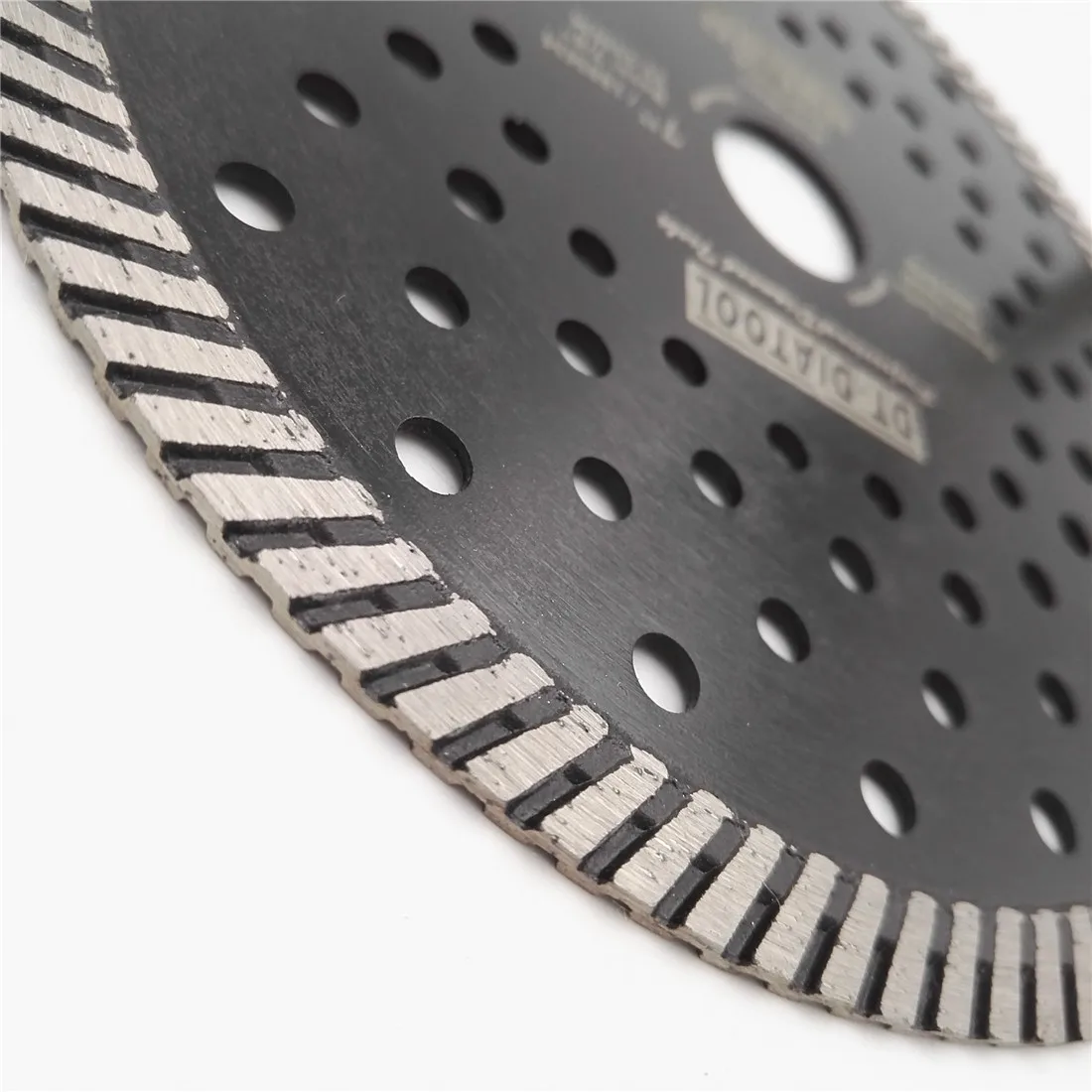 DT-DIATOOL Diamond Hot Pressed Narrow Turbo Saw Blade Multi Holes diamond disc Cutting Granite Marble Concrete Masonry