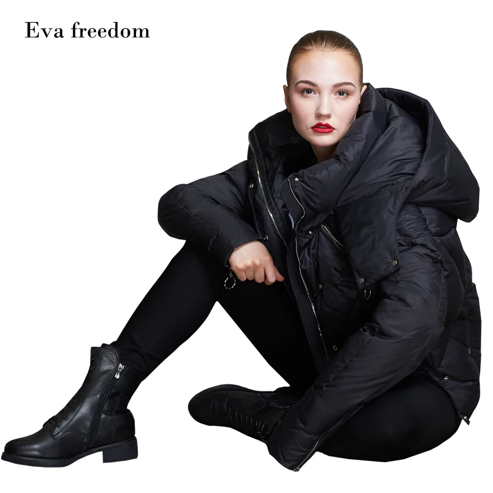 Eva Freedom2020 дизайнерская Оригинальная Повседневная куртка зимняя модная