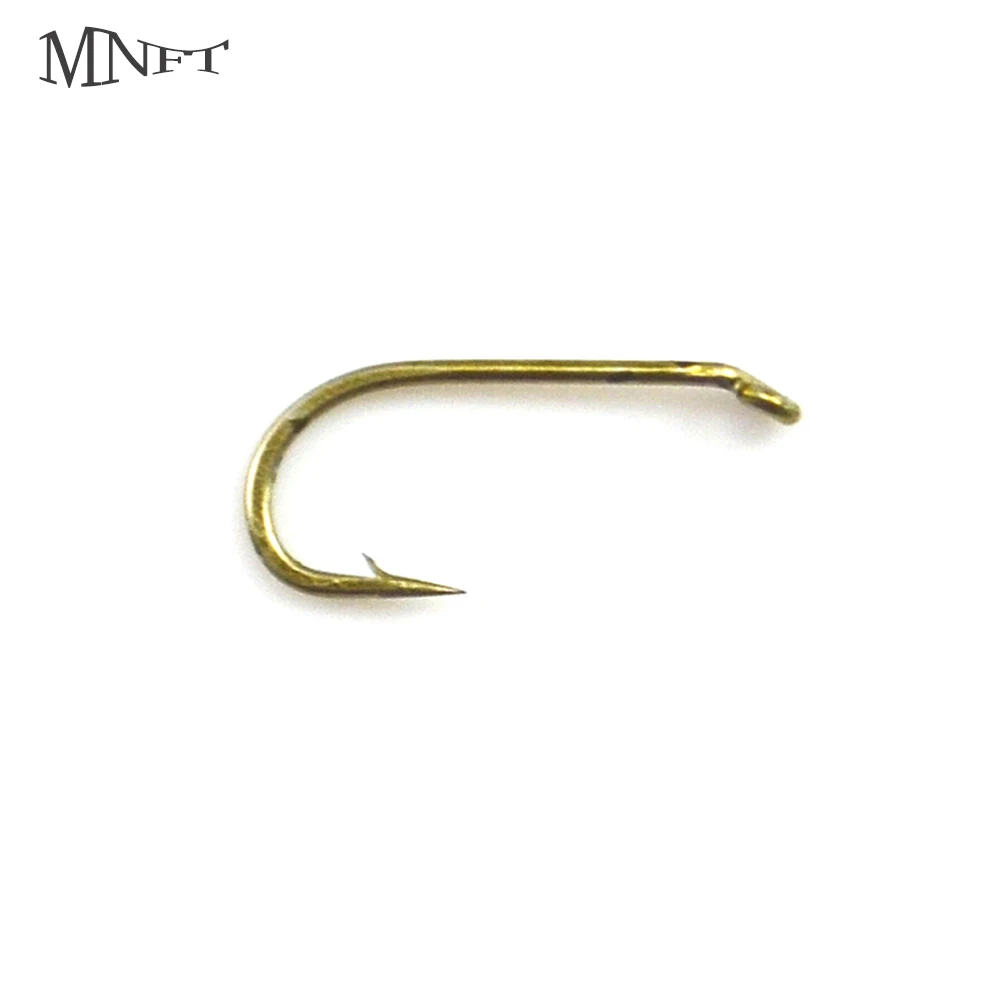 MNFT 500PCS Carbon Steel Fishing Hook Trout Salmon Dry Flies Fish Hook