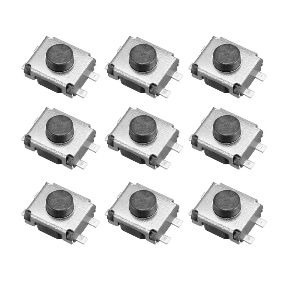 

UXCELL 30PCS 3x4x1.8mm Switches Momentary Panel PCB SMD SMT Mount 4 Pins Push Button SPST Tactile Tact Switch Accessories