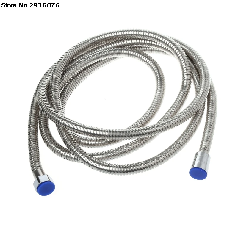 

300cm Stainless Steel Flexible Shower Hose Bathroom Water Heater Hose Replace Pipe