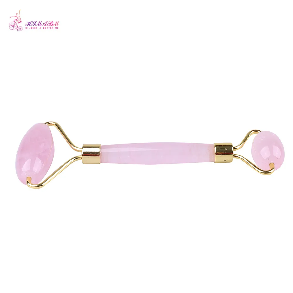 HIMABM Rose Quartz Face Massage Roller Beauty Tool Facial Eye Neck Body Anti Ageing Therapy C HIMABM Rose Quartz Face Massage Roller Beauty Tool Facial Eye Neck Body Anti Ageing Therapy C