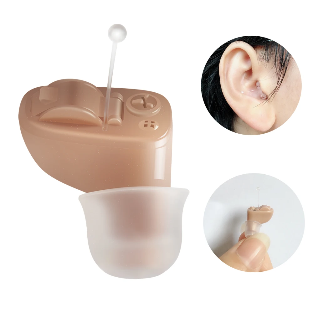 Laiwen Mini Hearing Aids Adjustable Tone hearing aid Small In The Ear