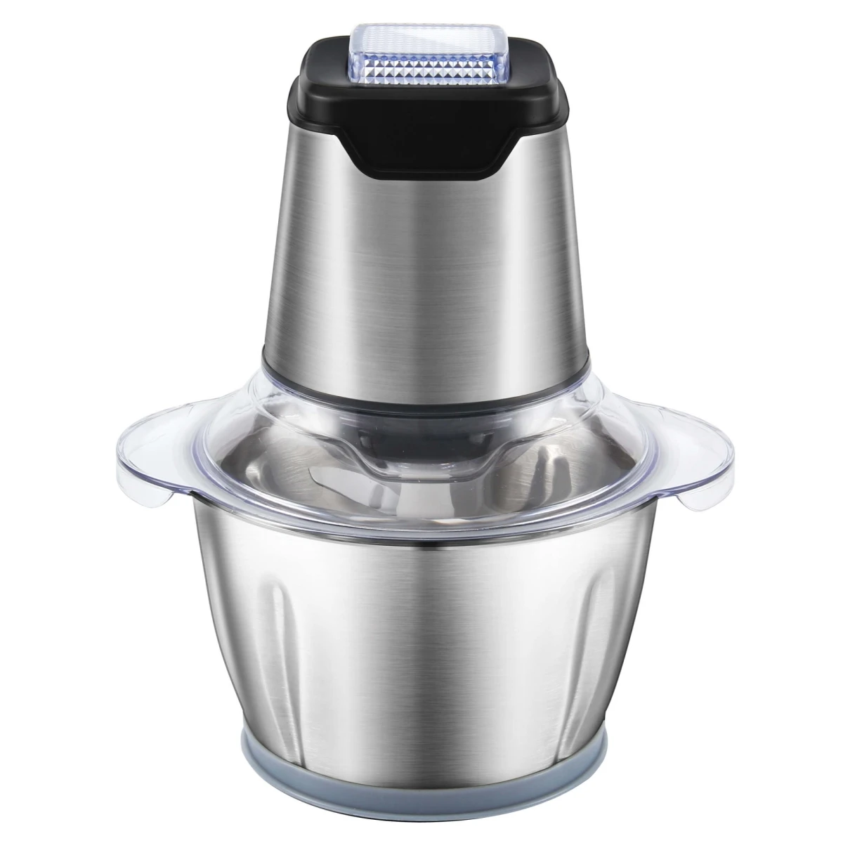 Измельчитель GEMLUX GL-MC409S (Мощность 400 Вт, емкость 1,2 л, 1 скорость, 4-лопастной S-образный нож из нержавеющей стали)