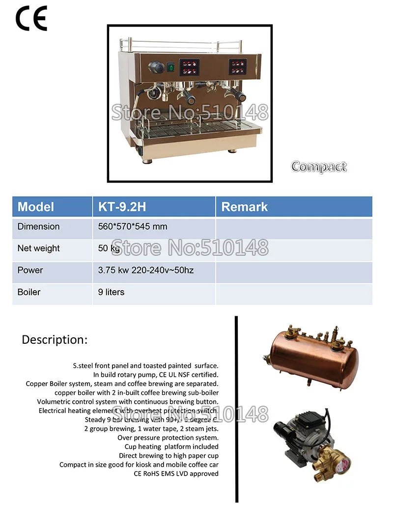 KT-9.2H specification