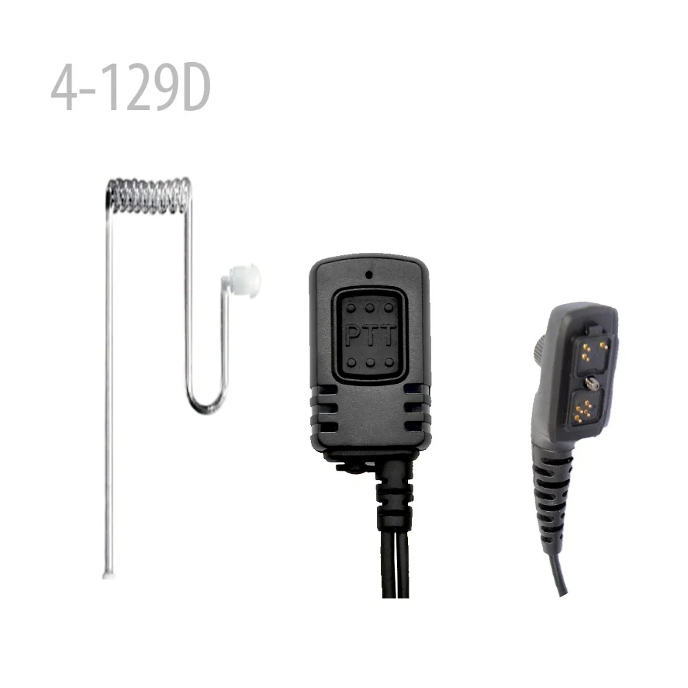 2-Wire PTT switch earpiece w/ Air Acoustic for PD7806 PD780 PD780G PD700 | Мобильные телефоны и аксессуары