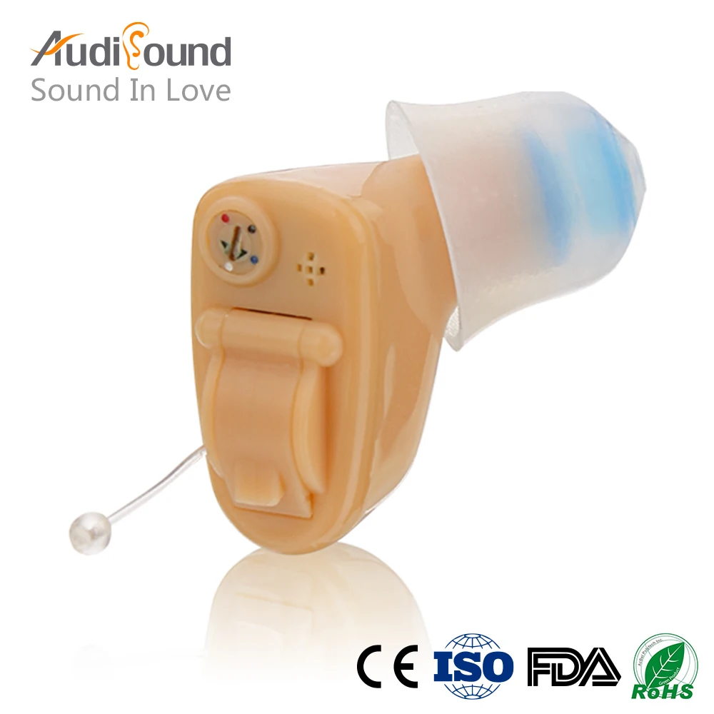 

Mini Hearing Aid Personal Sound Amplifier In Ear Volume Adjustable Audifonos Para Sordos Hear Clear for the Elderly