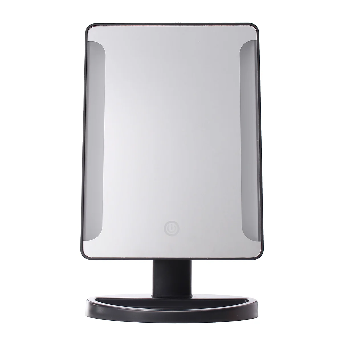 

Touch Screen LED Makeup Mirror With Light Tabletop Lamp Illuminated Cosmetic Vanity Table Desktop Standing Mirror Rotatable Tool
