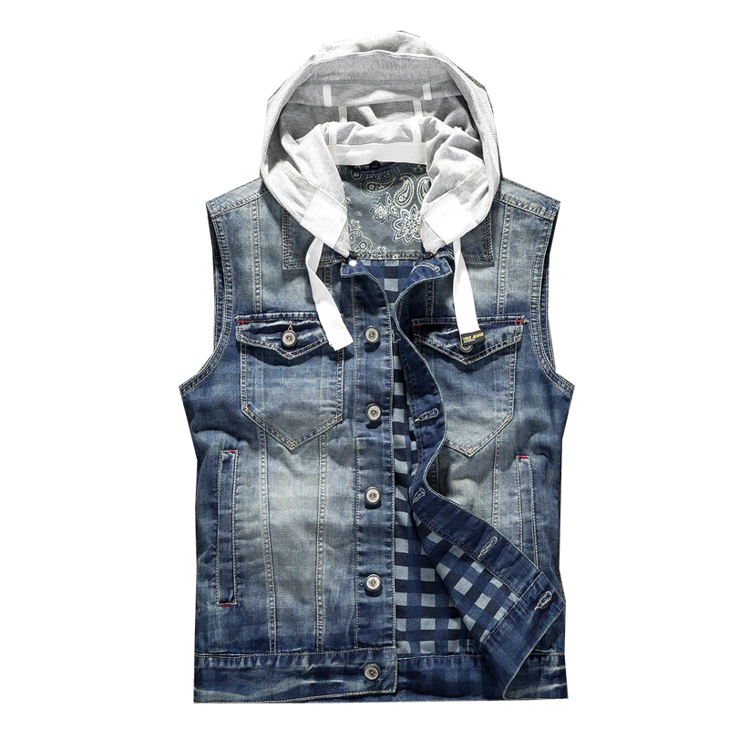 jean jacket vest men