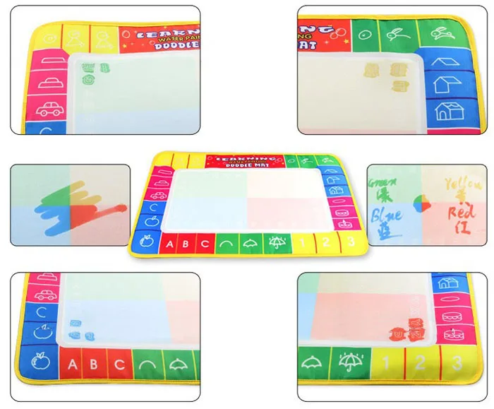

43X29cm Water Drawing Painting Mat Board & Magic Pen Doodle Toy Gift IUNEED TOY Store