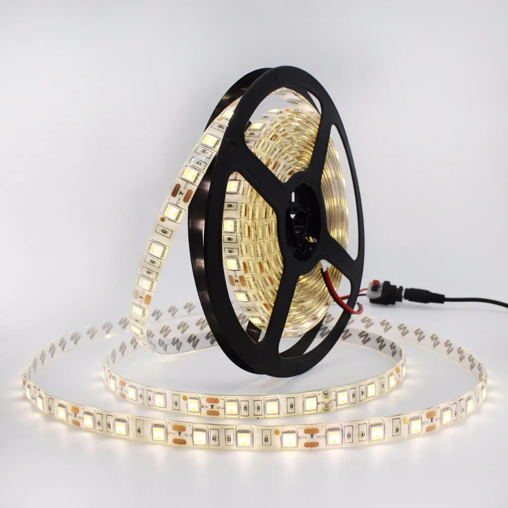 Laimaick светодиодный светильник с самоклеющейся лентой 12 В 12 в 5 м 300 светодиодный s/лот Светодиодный ленточный светильник SMD5050 RGB Светодиодный светильник для дома RGBW