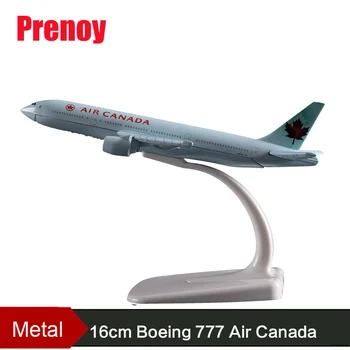 

16cm Boeing 777 Air Canada Airplane Model Alloy Static Aircraft Model Canadian Boeing 777 Airways Gift Souvenir Model Collection