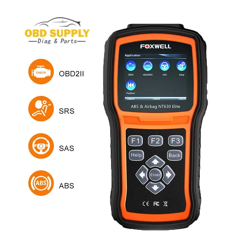 FOXWELL SRS SAS сброс данных краш OBDII obd 2 инструмент диагностики авто NT630 Elite OBD2