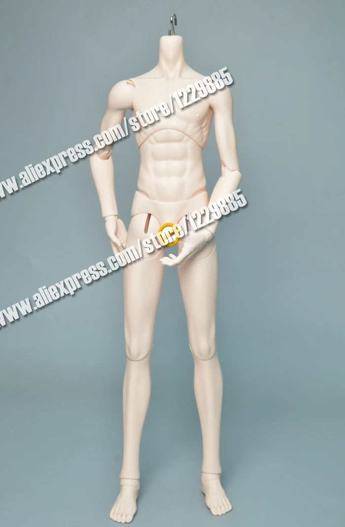 HeHe BJD 1/3 BJD мышечное тело мальчика(только тело, без головы) с головой 65 см высота