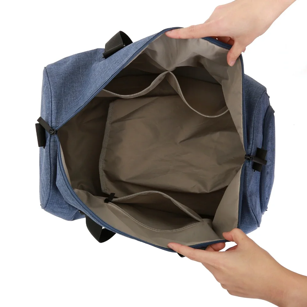 BAGSMART Вместительная дорожная сумка нейлоновая для ручной клади Дорожная