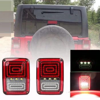 

Snake Style LED Brake Turn Signal Tail Light For Jeep Wrangler JK 2007 2008 2009 2010 2011 2012 2013 2014 2015 2016 2017