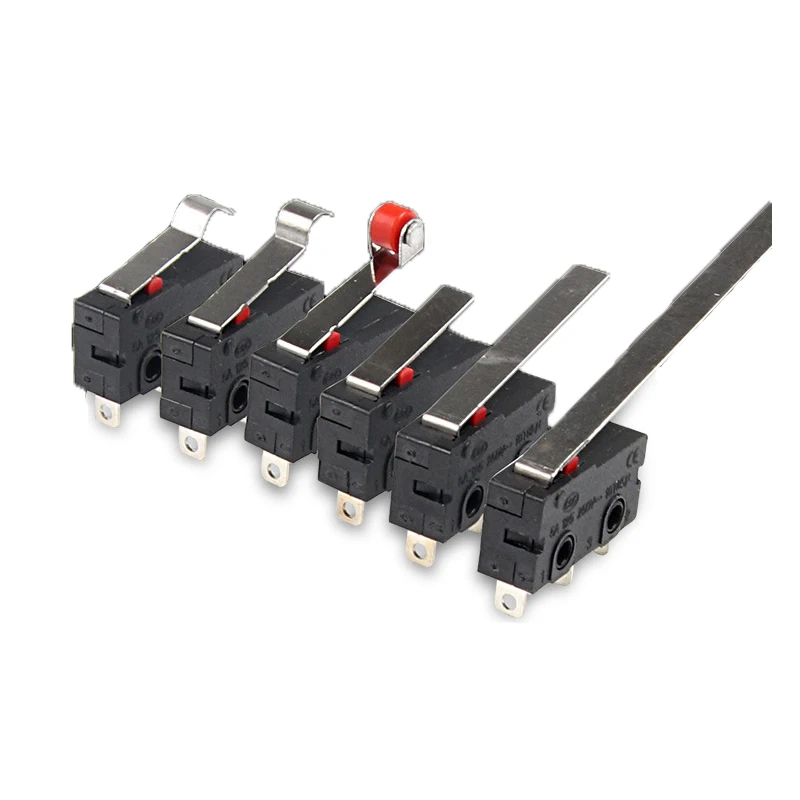 

10PCS/Lot 3 Pin N/O N/C All 5A 250VAC Micro Switch Limit Switch KW12