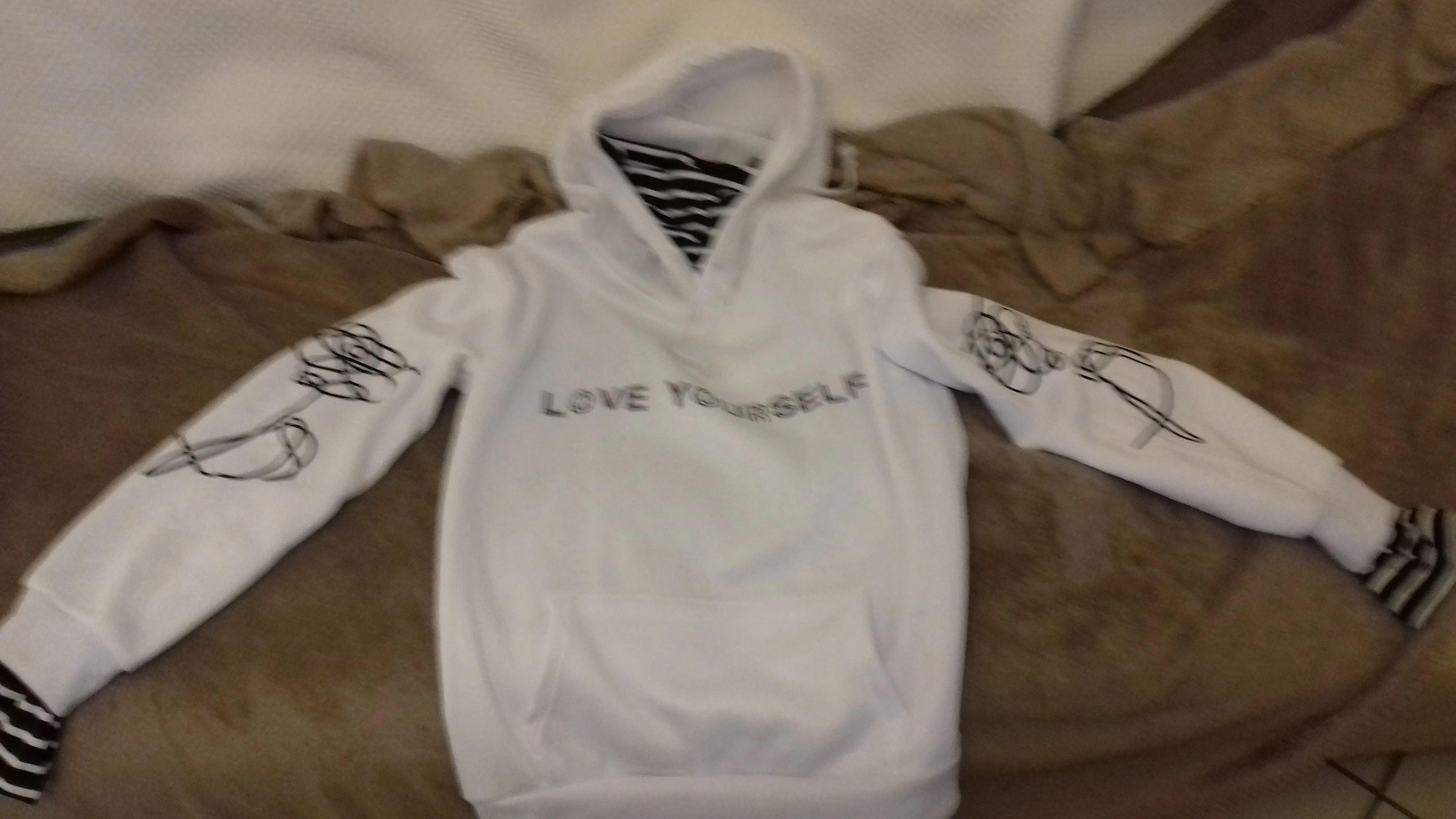 Love Yourself Classic Hoodie photo review