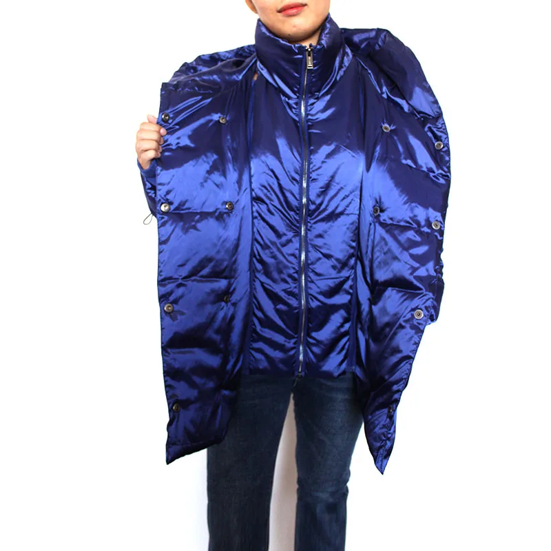 2018 зимние Для женщин толстый плюс Размеры хлопковое пальто короткие с капюшоном