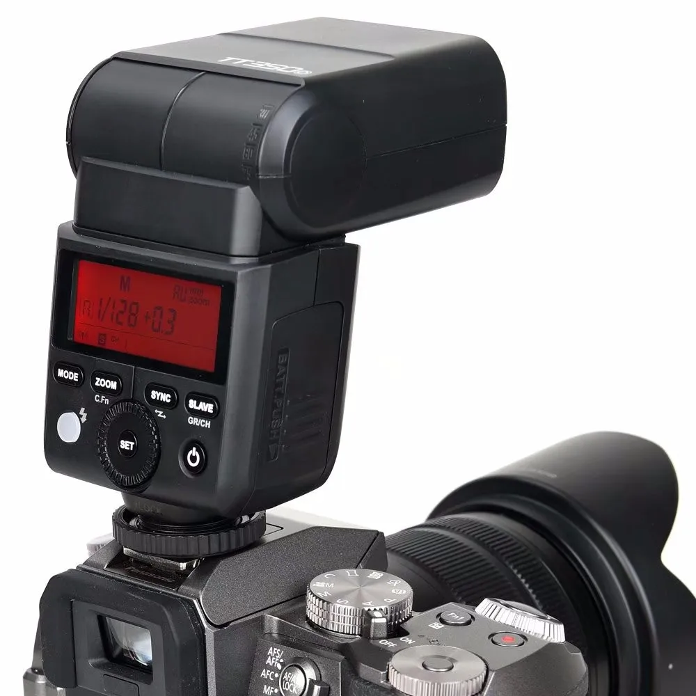  Godox TT350O 2.4G HSS 1/8000s TTL GN36 Camera Flash Speedlite for Olympus E-M5 II E-M10 III E-M1 II