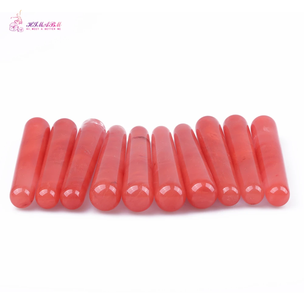 HIMABM 10 Pieces Watermelon Crystal Massage Wand Reflexology Massage Crystal Energy Healing Wholesale HIMABM 10 Pieces Watermelon Crystal Massage Wand Reflexology Massage Crystal Energy Healing Wholesale