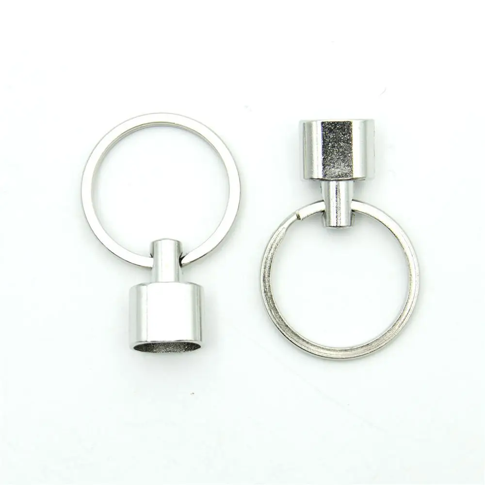 10pcs Keychain loop end in Zamak D 6 200in Jewelry Findings