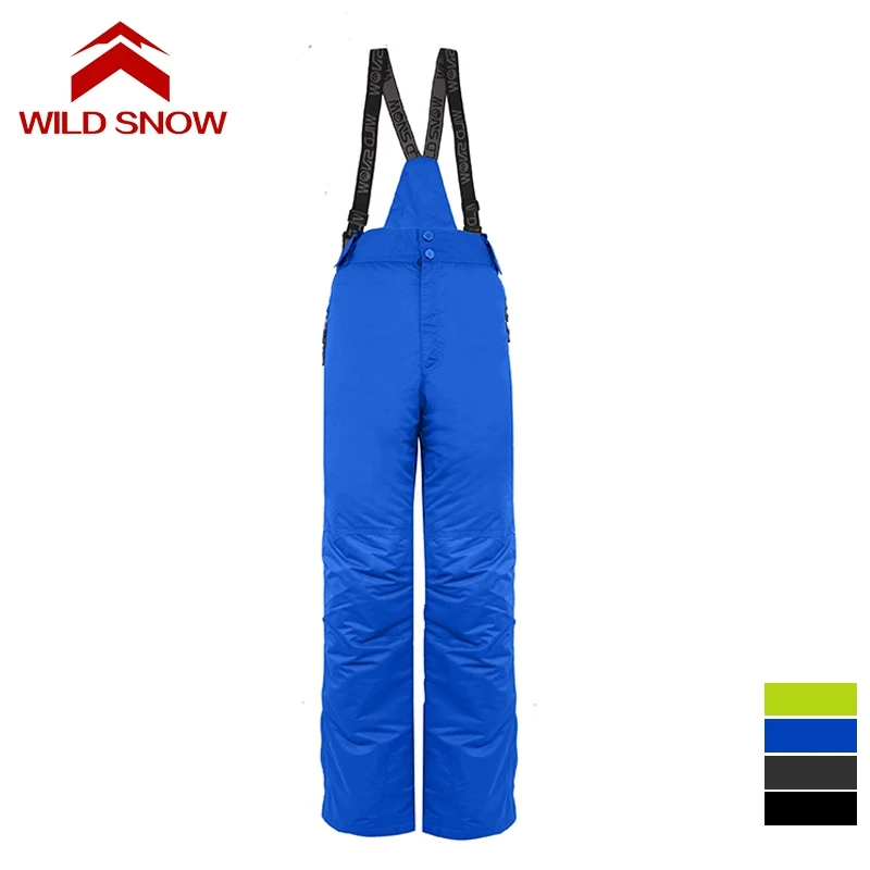 WILD SNOW new men skiing pants brands Outdoor Warm Snowboard trouser