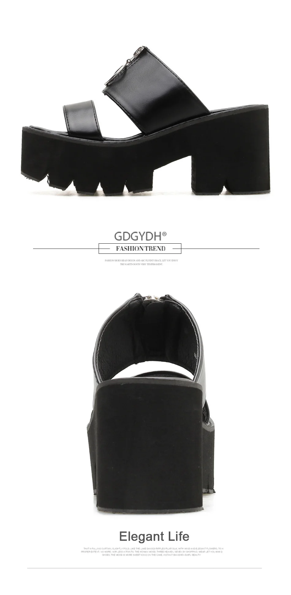 gothic sandals