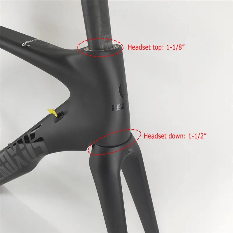 Cheap LEADXUS GAM180 Strong Aero Carbon Fiber Bicycle Frame Road Aero Bike Carbon Frame Many Colors Choice 6