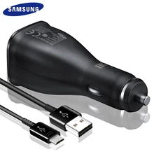 Samsung S7 S6 край 9V1. 67A& 5V2A Быстрый адаптер 1,5 м USB кабель 2USB адаптер для быстрого автомобильного Зарядное устройство Note2 Note4 Note5 note edge